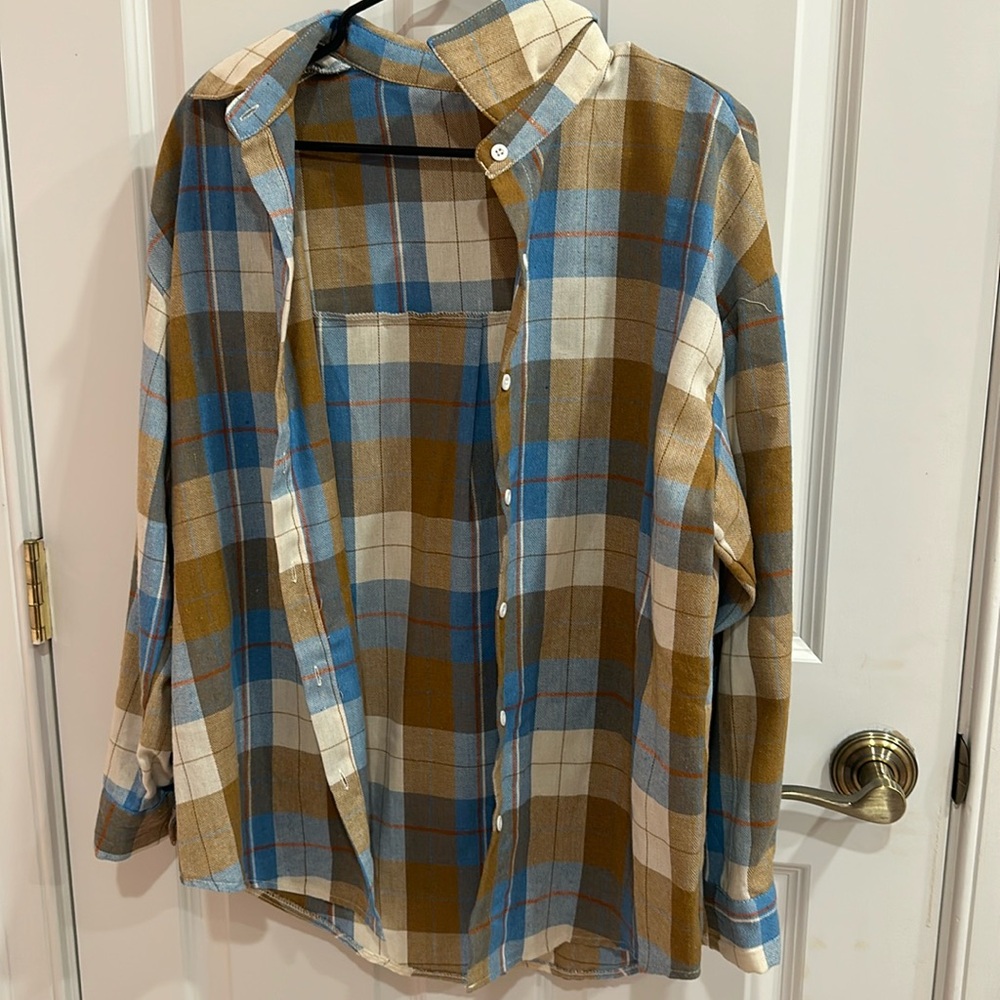 Fall lightweight flannel